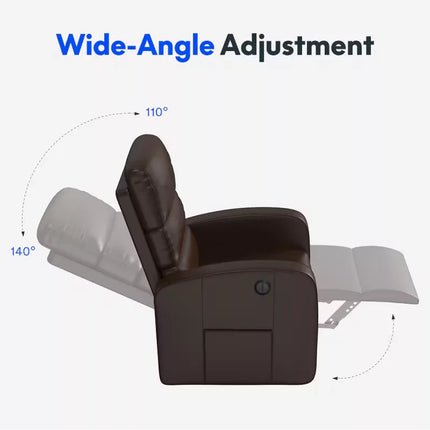 Elektromos Masszázs és Fűtéses Pihenőfotel XL3, Több szögben állítható, mély relaxáció, stabil tartás