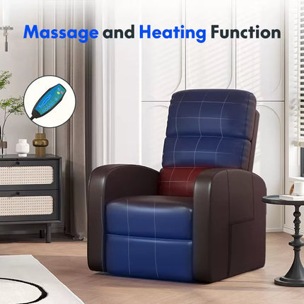 Elektromos Masszázs és Fűtéses Pihenőfotel XL3, Több szögben állítható, mély relaxáció, stabil tartás