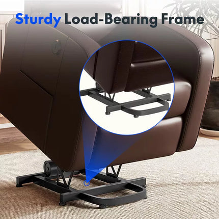 Elektromos Masszázs és Fűtéses Pihenőfotel XL3, Több szögben állítható, mély relaxáció, stabil tartás