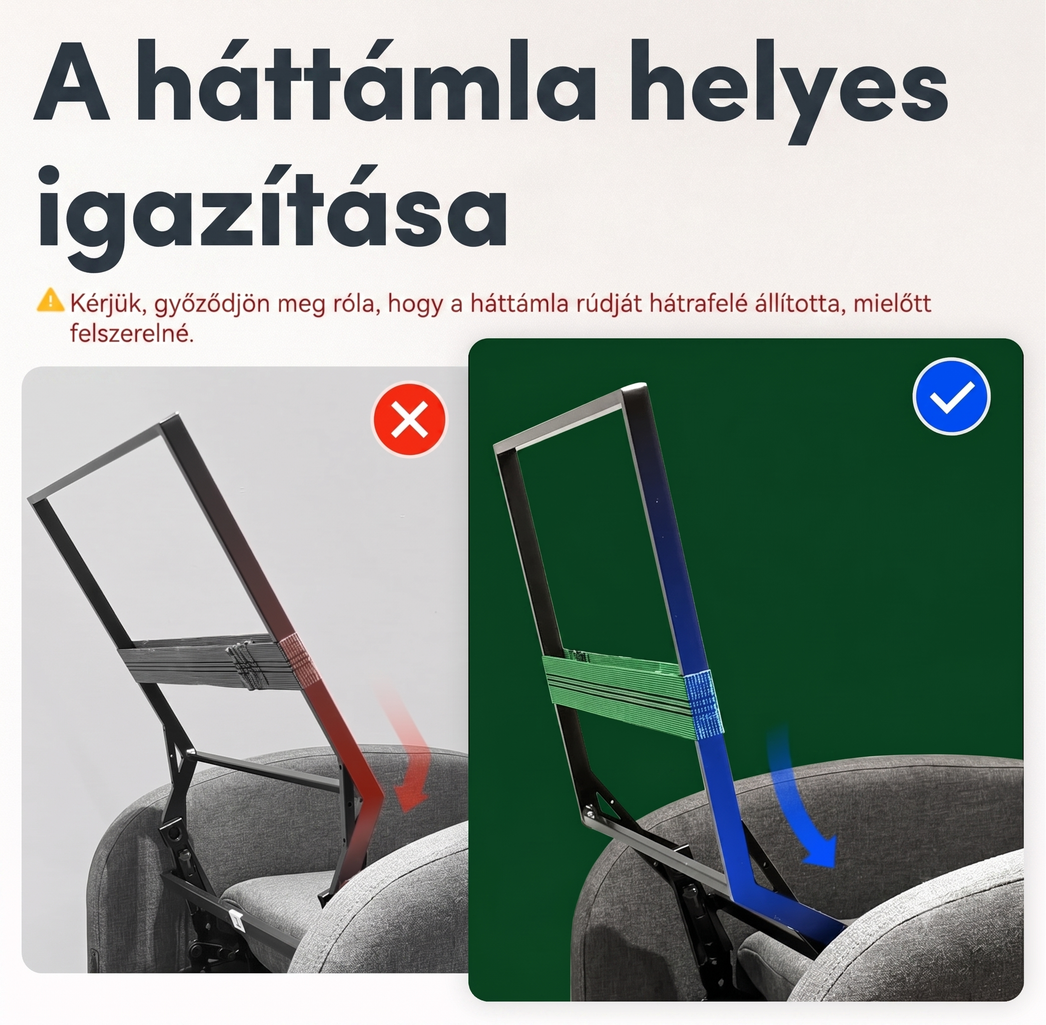 Állítható háttámlájú pihenőfotel (XP1)