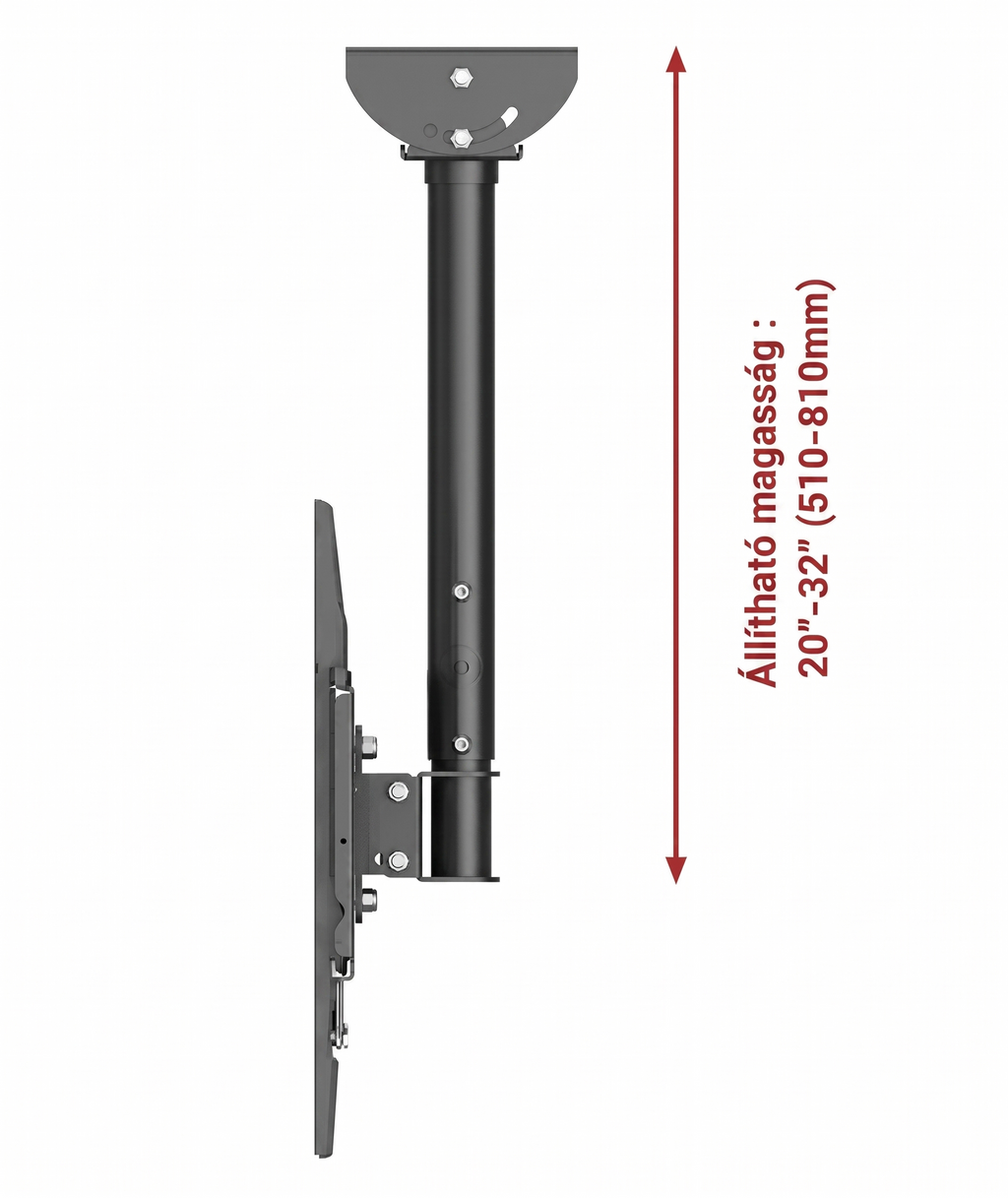 TV mennyezeti konzol 32-65 col | CM2 | 60kg
