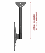 TV mennyezeti konzol 32-65 col | CM2 | 60kg