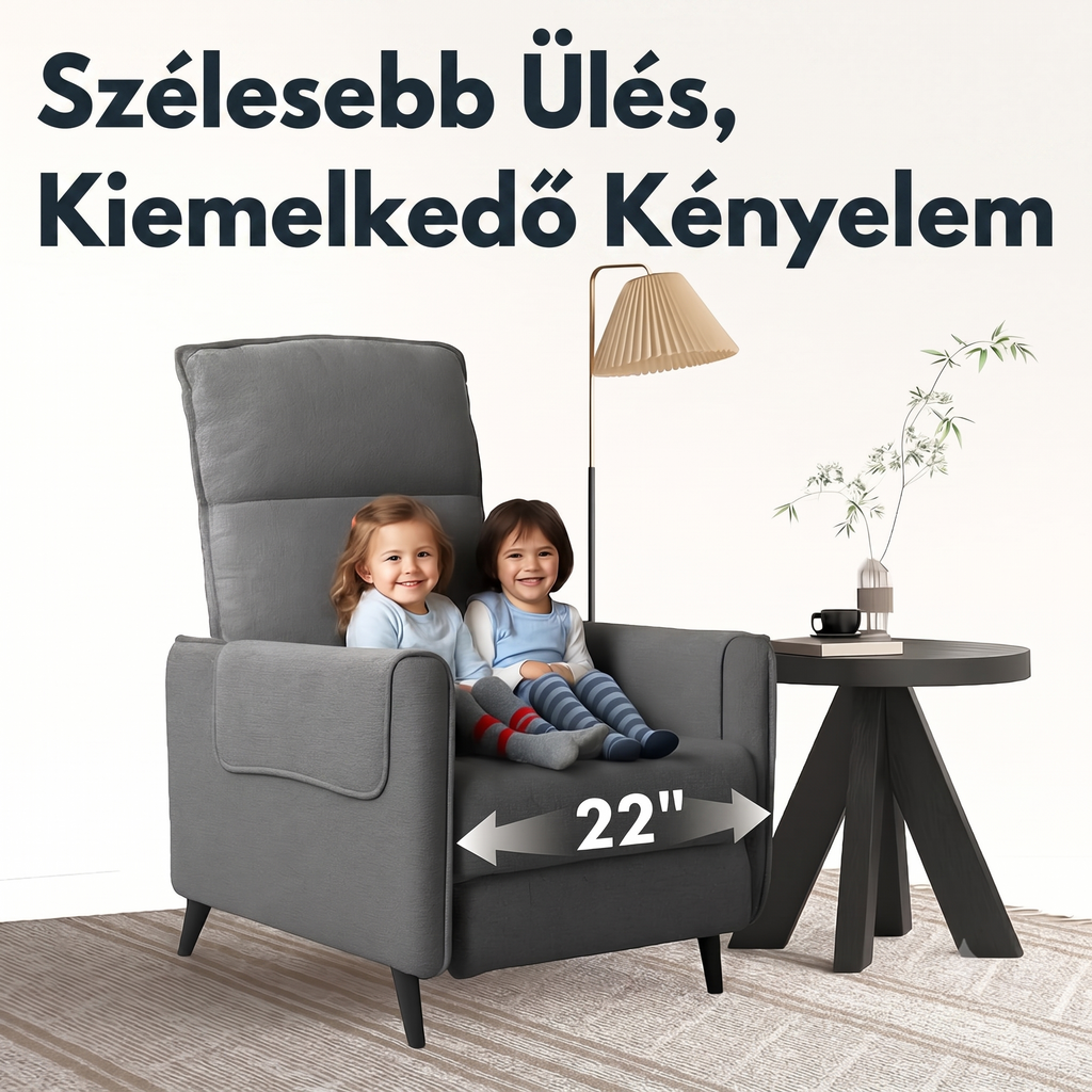 Állítható háttámlájú pihenőfotel (XP1)