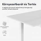 Bővíthető étkezőasztal DT1, 110–150 × 70 cm, I-gerendás szerkezettel és lamellás kialakítással
