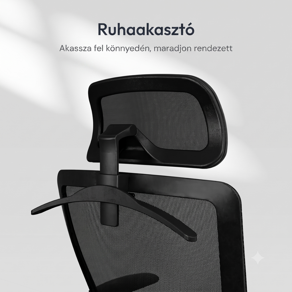 2D-ben teljesen állítható Ergonomikus Hálós Irodai Szék OC3B