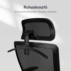 2D-ben teljesen állítható Ergonomikus Hálós Irodai Szék OC3B