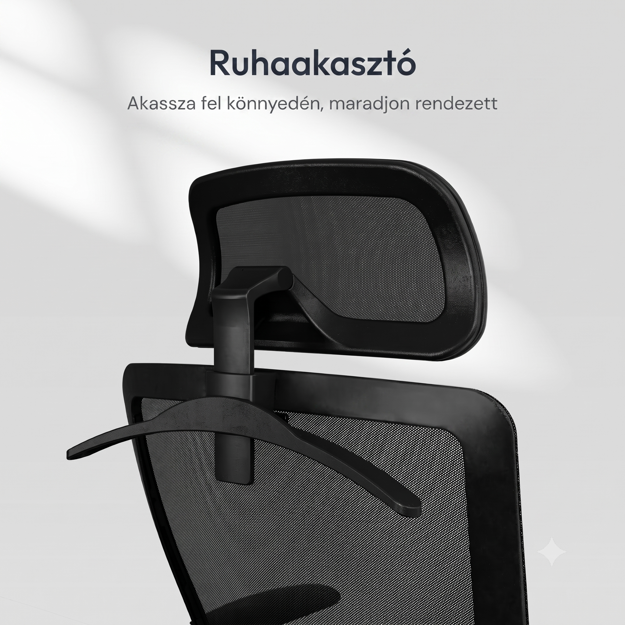 2D-ben teljesen állítható Ergonomikus Hálós Irodai Szék OC3B