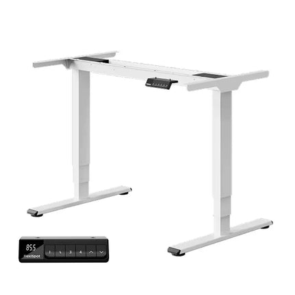 Elektromos Íróasztal Láb E5, 60-125cm Állítható, Kétmotoros, 120 kg Teherbírás, Memóriagombokkal