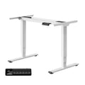 Elektromos Íróasztal Láb E5, 60-125cm Állítható, Kétmotoros, 120 kg Teherbírás, Memóriagombokkal