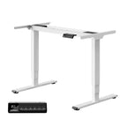 Elektromos Íróasztal Láb E5, 60-125cm Állítható, Kétmotoros, 120 kg Teherbírás, Memóriagombokkal
