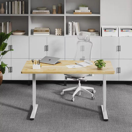 Elektromos Íróasztal Láb E5, 60-125cm Állítható, Kétmotoros, 120 kg Teherbírás, Memóriagombokkal