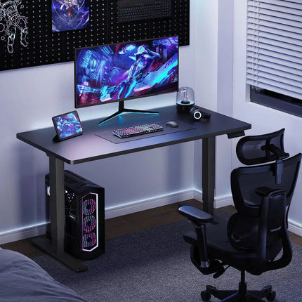 Elektromos Íróasztal Láb E5, 60-125cm Állítható, Kétmotoros, 120 kg Teherbírás, Memóriagombokkal