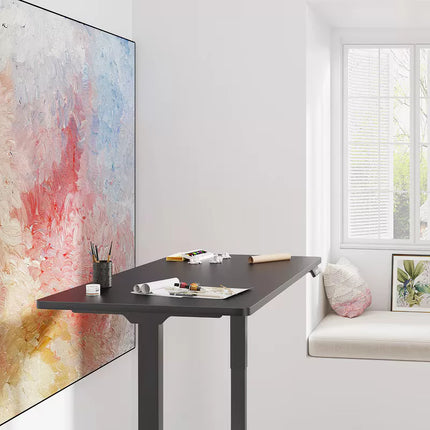 Elektromos Íróasztal Láb E5, 60-125cm Állítható, Kétmotoros, 120 kg Teherbírás, Memóriagombokkal