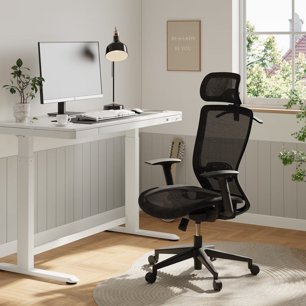 Ergonomikus irodai szék, OC3, 2D kartámasz, Hálós