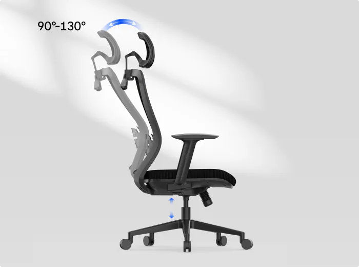 Ergonomikus irodai szék, OC3, 2D kartámasz, Hálós