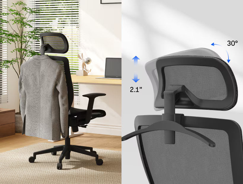 Ergonomikus irodai szék, OC3, 2D kartámasz, Hálós