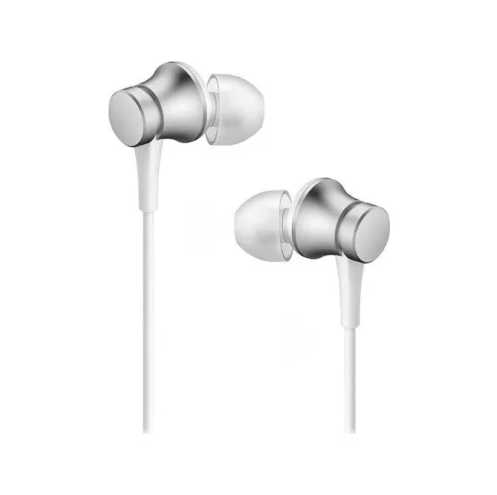 Xiaomi Mi In-Ear Headphones Basic, Vezetékes Hallójárati Hívás/zene Ezüst, Fehér