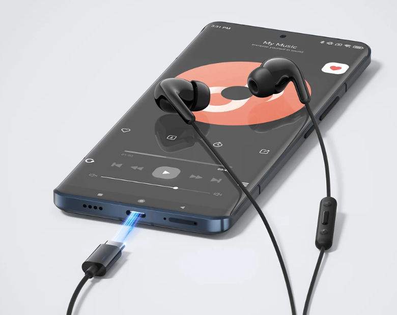 Xiaomi Type-C Earphones Vezetékes Fülhallgató, Fehér