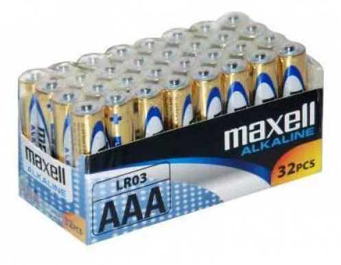 Maxell Alkáli AAA ceruza elem 32db (LR03)