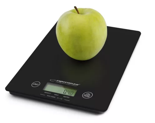 Esperanza EKS002K Lemon Konyhai Mérleg, Fekete