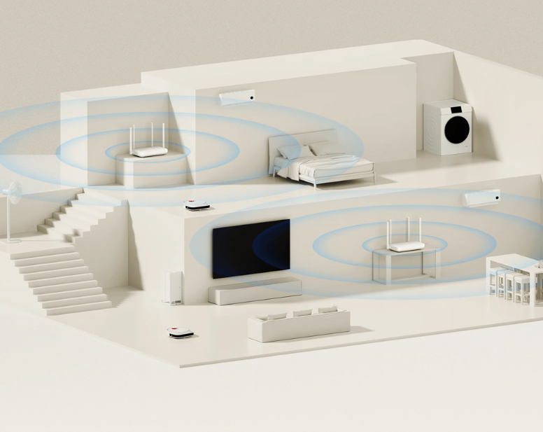 Xiaomi AX1500 EU Wi-Fi 6 router, 4x Gigabit LAN, fehér
