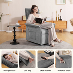 Elektromos relaxfotel X1 – állítható háttámlával