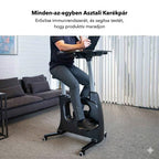 Asztali fitnesz-szék V9, otthoni edzőkerékpár