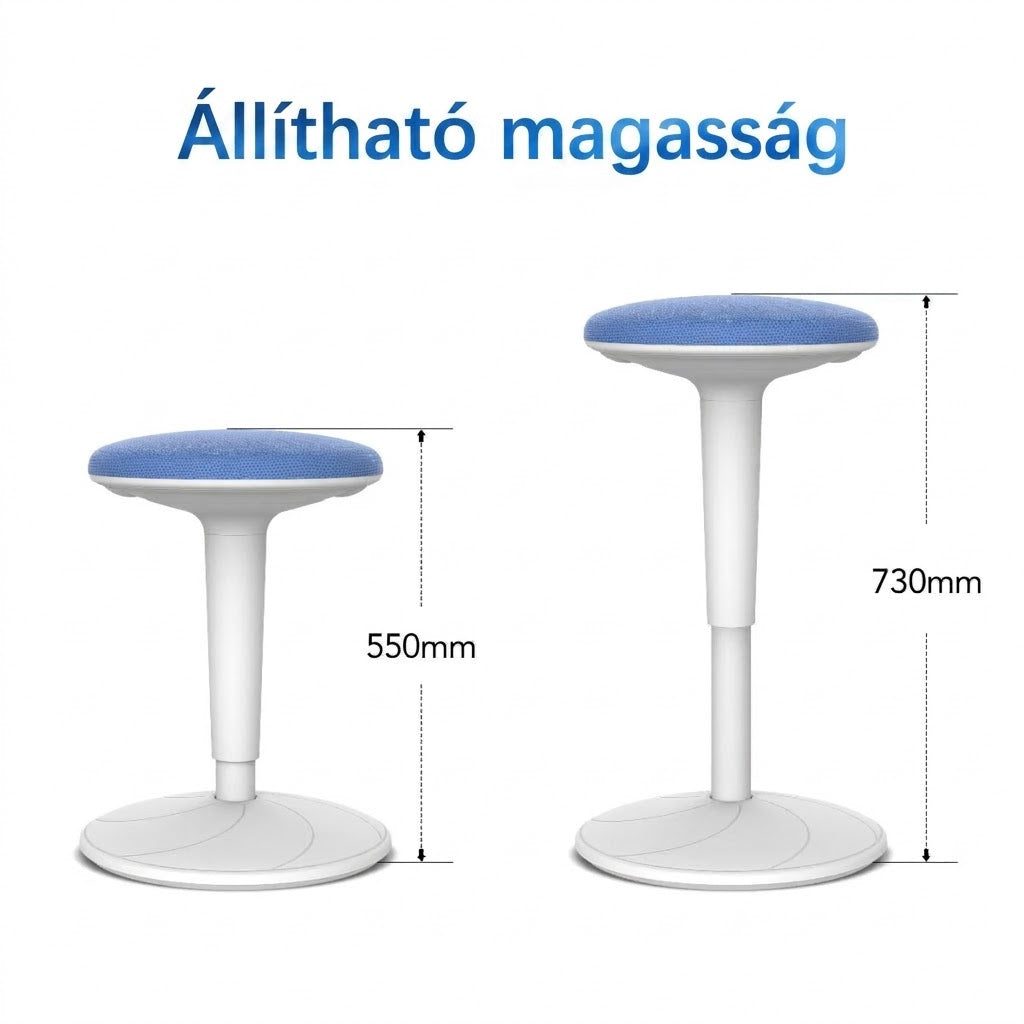Állítható magasságú egyensúlyozó szék BH3