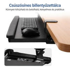 Kicsúsztatható billentyűzettálca KT2B