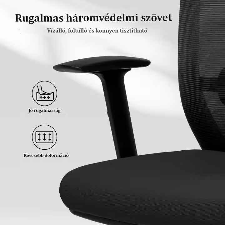 Ergonomikus irodai szék BS3 – állítható háttámla és kartámasz, hosszú távú ülőmunkához