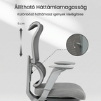 Többfunkciós irodai szék BS8 Pro, 3D forgatható kartámasszal