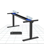 Elektromos Íróasztal Láb E1 Pro, Kétmotoros, 70–120 cm Állítható, 100 kg Teherbírás, Memóriagombokkal