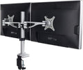 Állítható monitortartó állvány M13, kétkaros, 10"-27"-os LCD monitorokhoz, bilincsekkel rögzíthető, 8 kg teherbírás monitoronként