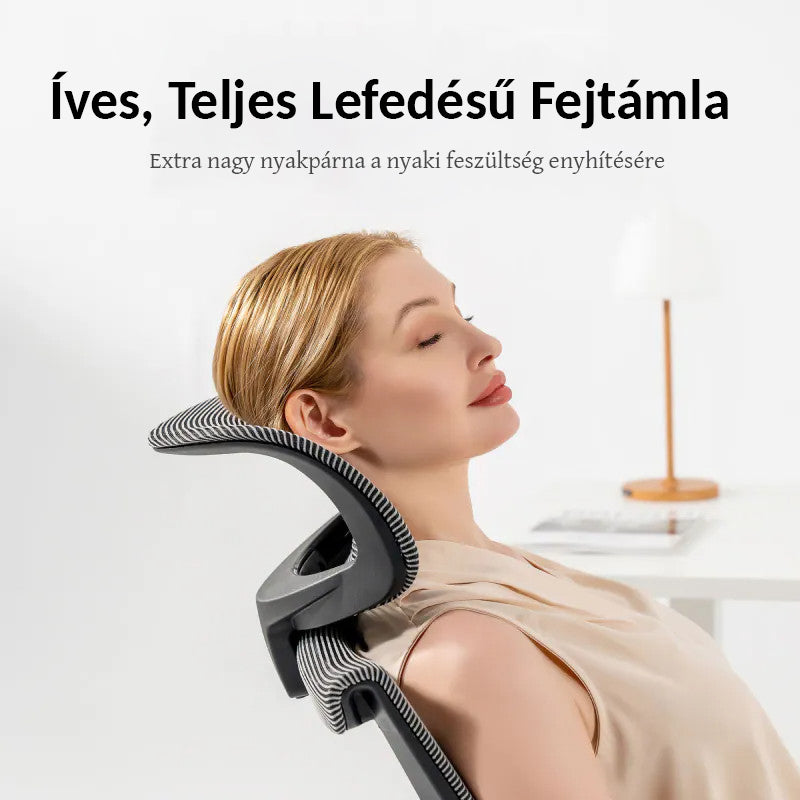 Ergonomikus irodai szék BS8 – 9 állítható háttámla pozícióval, lélegző hálós kivitelű